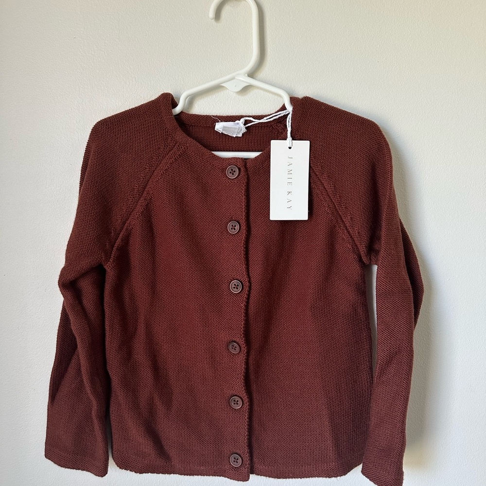 Jamie Kay Rust colored Cardigan - 3 year